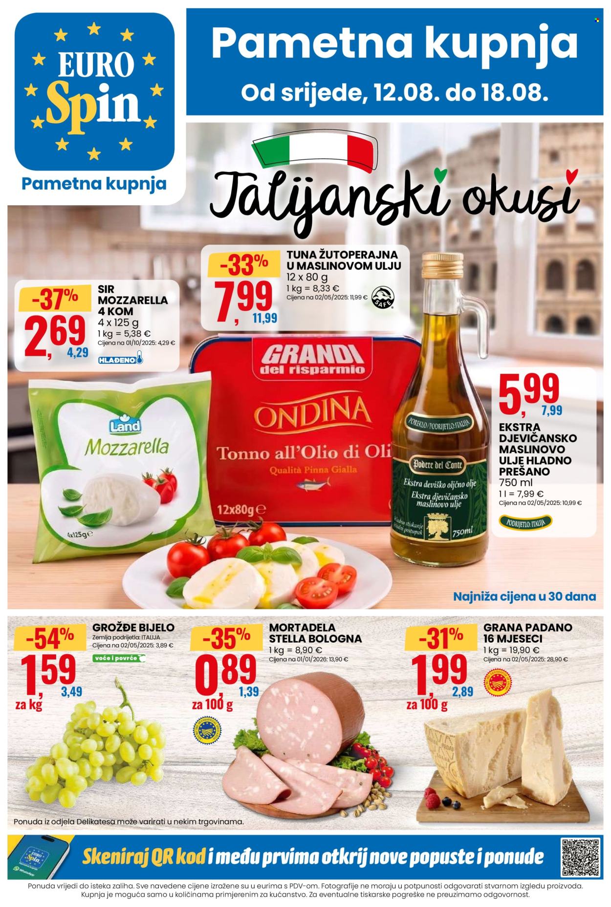 Eurospin katalog - 12.08.2026. - 18.08.2026. Stranica 1