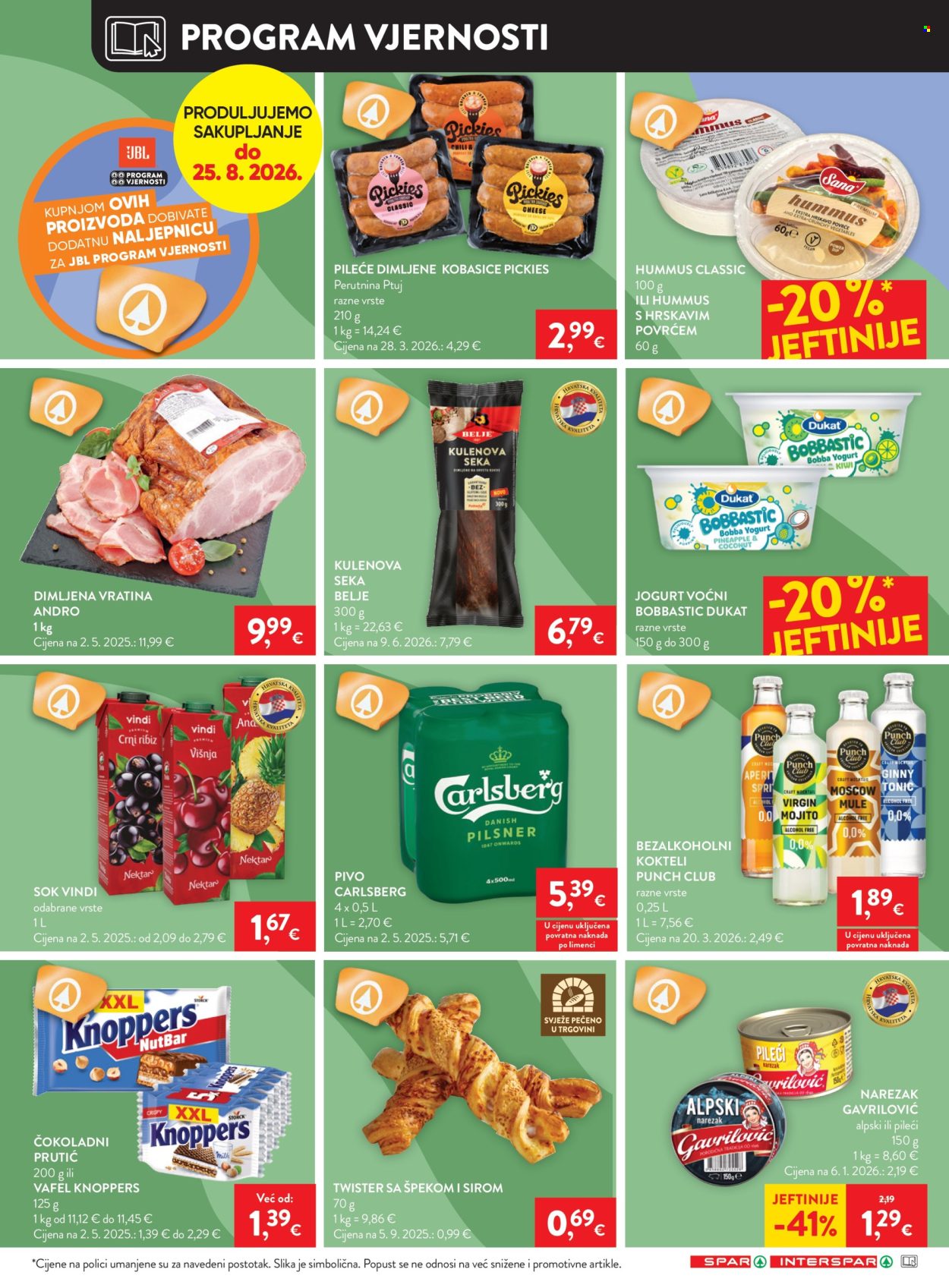 INTERSPAR katalog - 12.08.2026. - 18.08.2026. Stranica 20