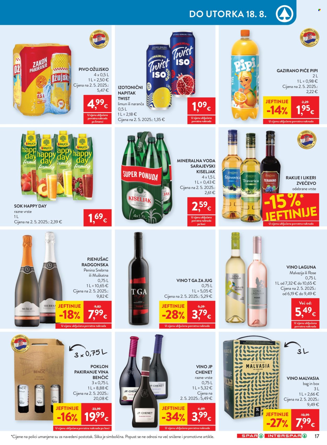 INTERSPAR katalog - 12.08.2026. - 18.08.2026. Stranica 27