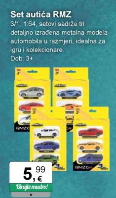 Set autića RMZ