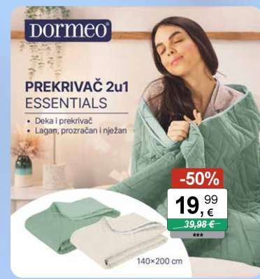 PREKRIVAČ 2u1 ESSENTIALS