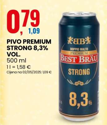 PIVO PREMIUM STRONG 8,3% VOL.
