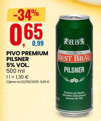 PIVO PREMIUM PILSNER 5% VOL.