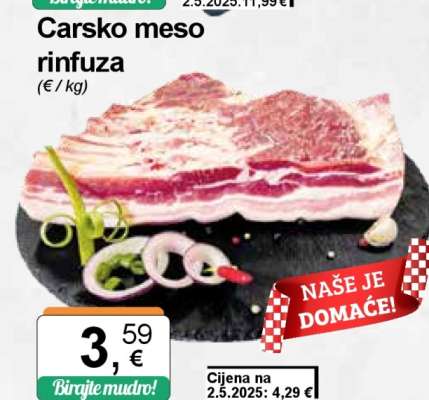 CARSKO MESO rinfuza