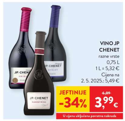 Vino JP Chenet