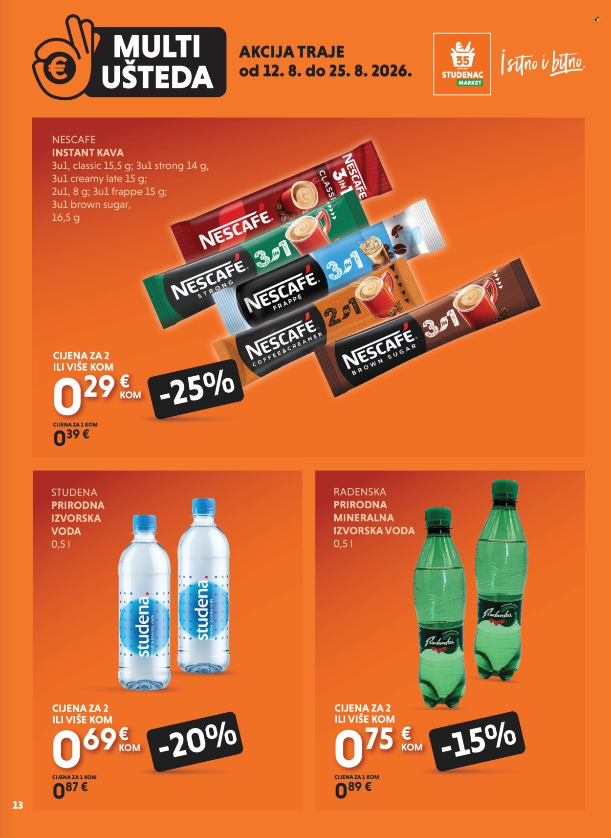Studenac katalog - 12.08.2026. - 25.08.2026. Stranica 13