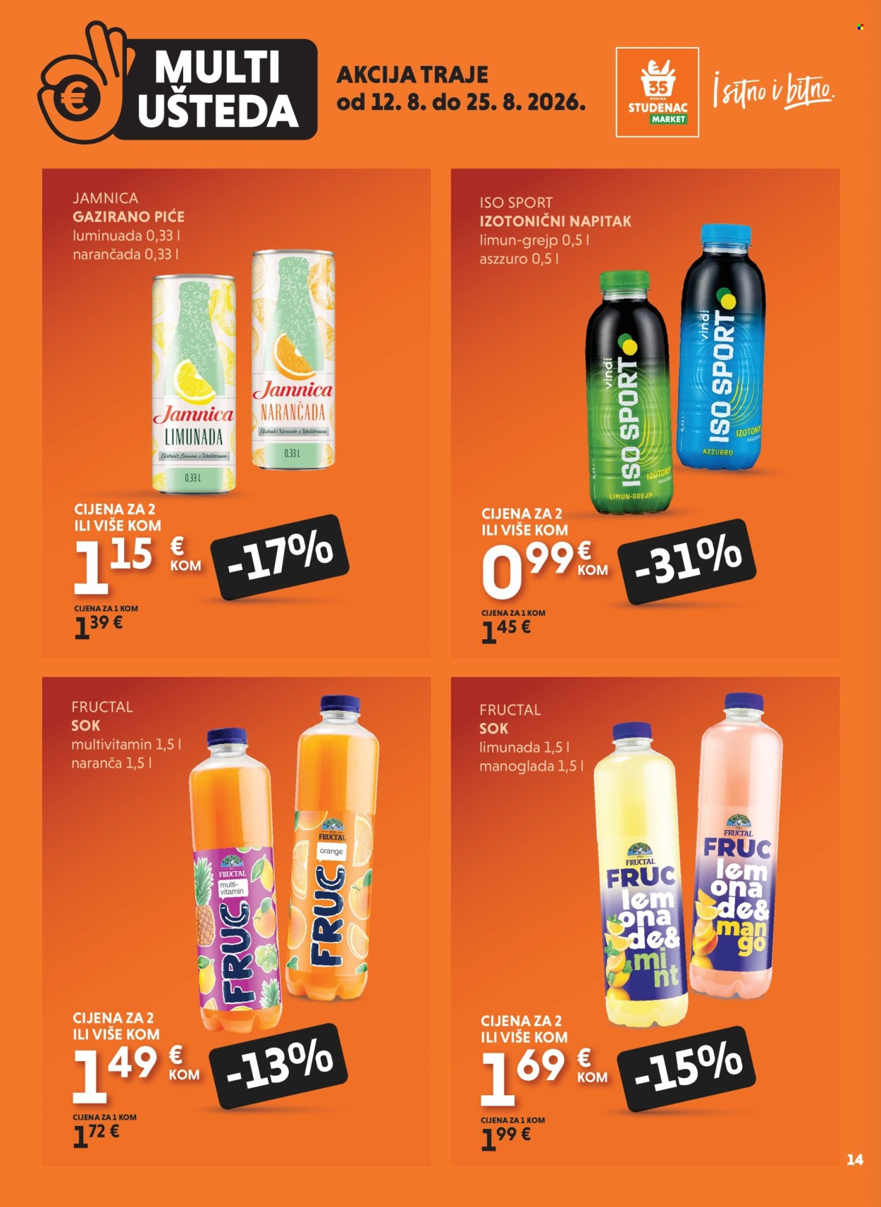 Studenac katalog - 12.08.2026. - 25.08.2026. Stranica 14