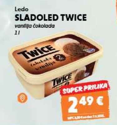 LEDO SLADOLED TWICE