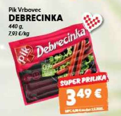 PIK VRBOVEC DEBRECINKA