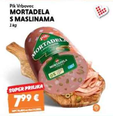 PIK VRBOVEC MORTADELA S MASLINAMA