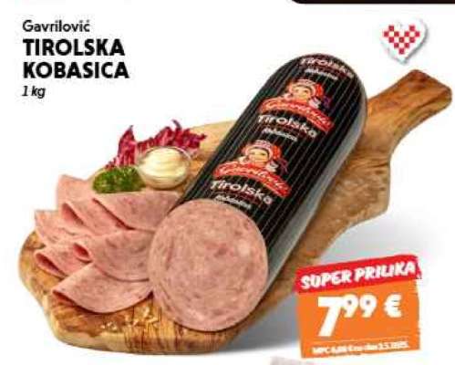 GAVRILOVIĆ Tirolska kobasica