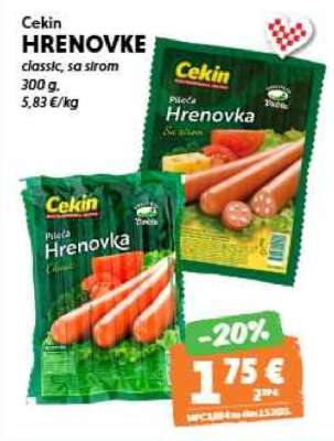 CEKIN HRENOVKE