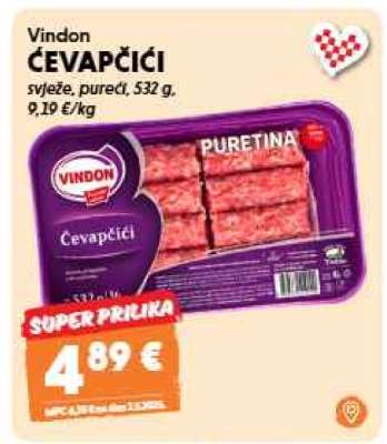 VINDON ČEVAPČIĆI