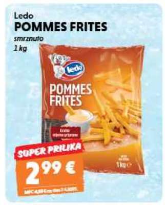 LEDO Pommes frites