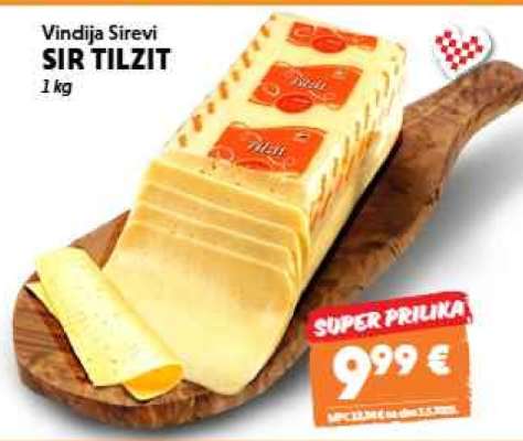 VINDIJA SIREVI Sir Tilzit