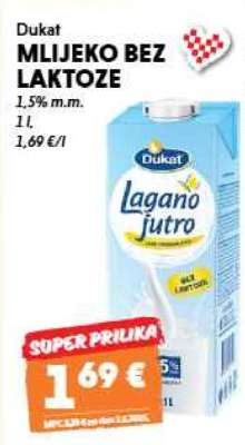 Dukat Mlijeko Bez Laktoze