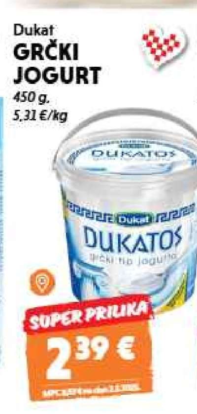 Dukat Grčki Jogurt