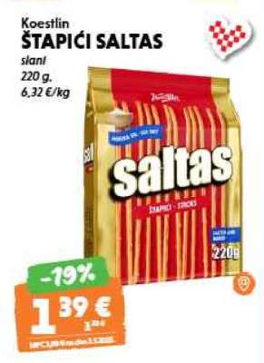 KOESTLIN ŠTAPIĆI SALTAS