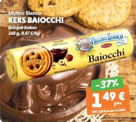 Mulino Bianco KEKS BAIOCCHI