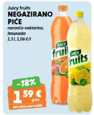 JUICY FRUITS NEGAZIRANO PIĆE