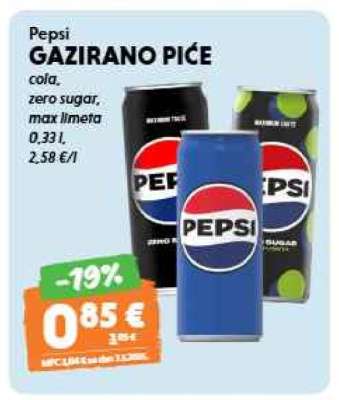 Pepsi gazirano pice