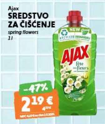 AJAX Sredstvo za čišćenje