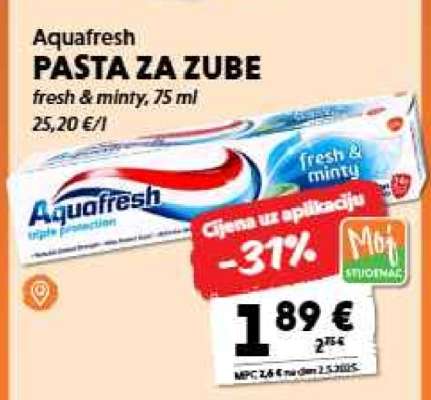 Aquafresh Pasta za zube