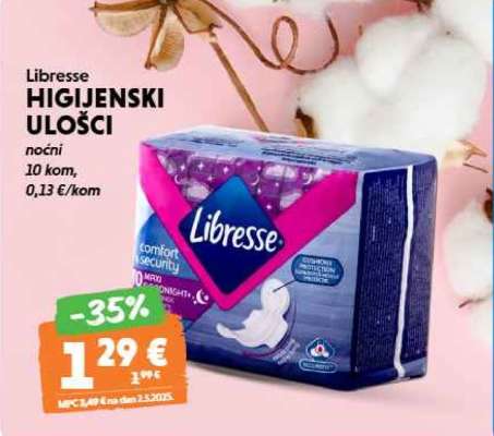 LIBRESSE HIGIJENSKI ULOŠCI