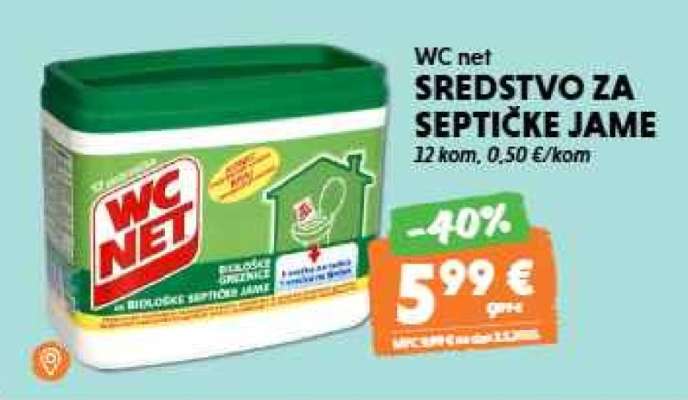 WC NET SREDSTVO ZA SEPTIČKE JAME