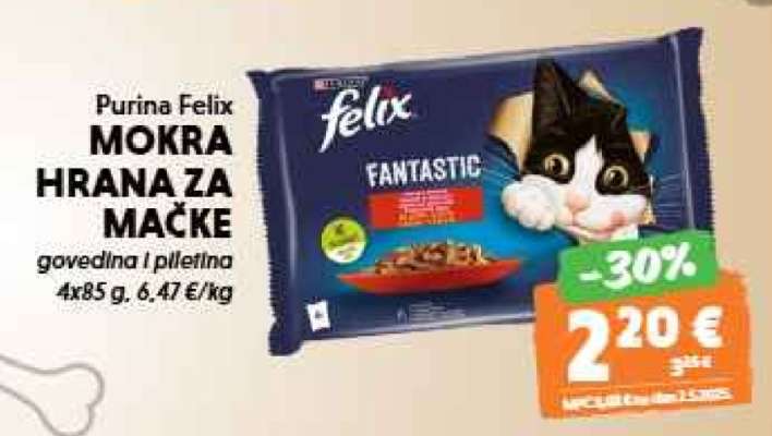 Purina Felix Mokra hrana za mačke