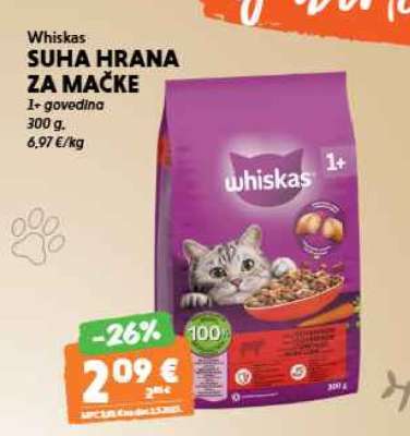 WHISKAS SUHA HRANA ZA MAČKE
