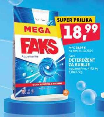 FAKS Deterdžent za rublje