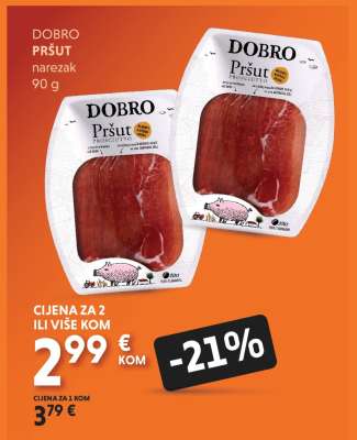 DOBRO PRŠUT narezak 90 g