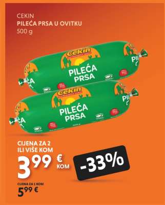 CEKIN Pileća prsa u ovitku
