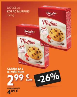 Dolcela Kolač Muffins