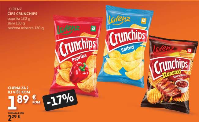 Lorenz Čips Crunchips