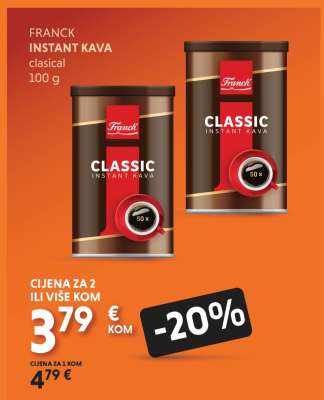 FRANCK INSTANT KAVA
