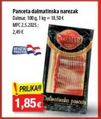 Panceta Dalmatinska narezak