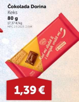 Čokolada Dorina