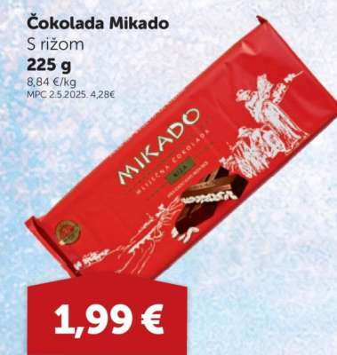 Čokolada Mikado