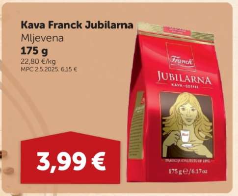 Kava Franck Jubilarna