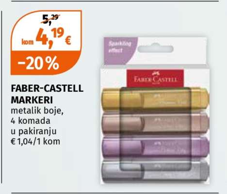 FABER-CASTELL MARKERI