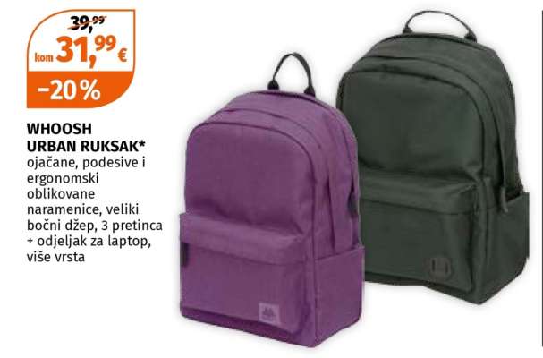 WHOOSH URBAN RUKSAK