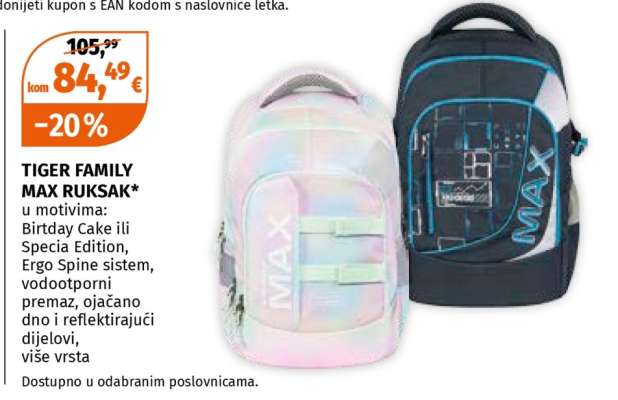 TIGER FAMILY MAX RUKSAK