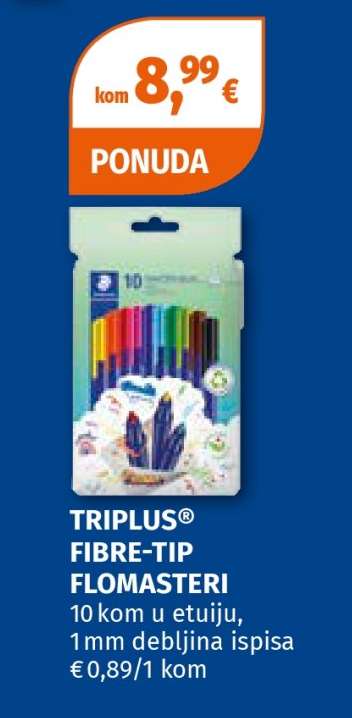 TRIPLUS® FIBRE-TIP FLOMASTERI