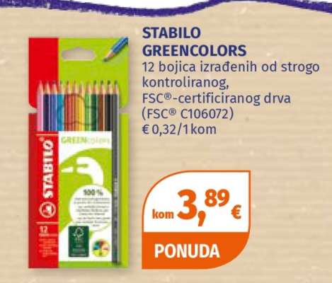 STABILO GREENcolors