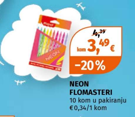 NEON FLOMASTERI