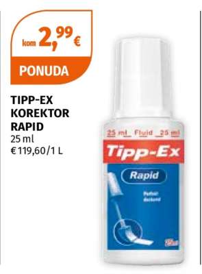 TIPP-EX KOREKTOR RAPID