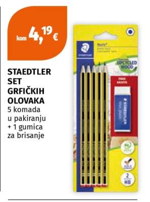 STAEDTLER SET GRFIČKIH OLOVAKA