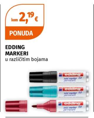 EDDING MARKERI